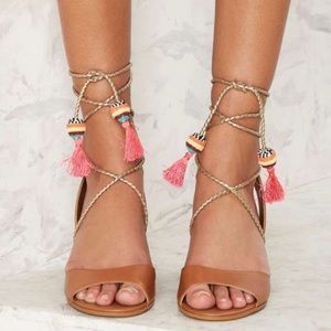 Sam Edelman Tie Heels